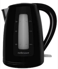 Mellerware Breede 360° Cordless Black 2L Plastic Kettle