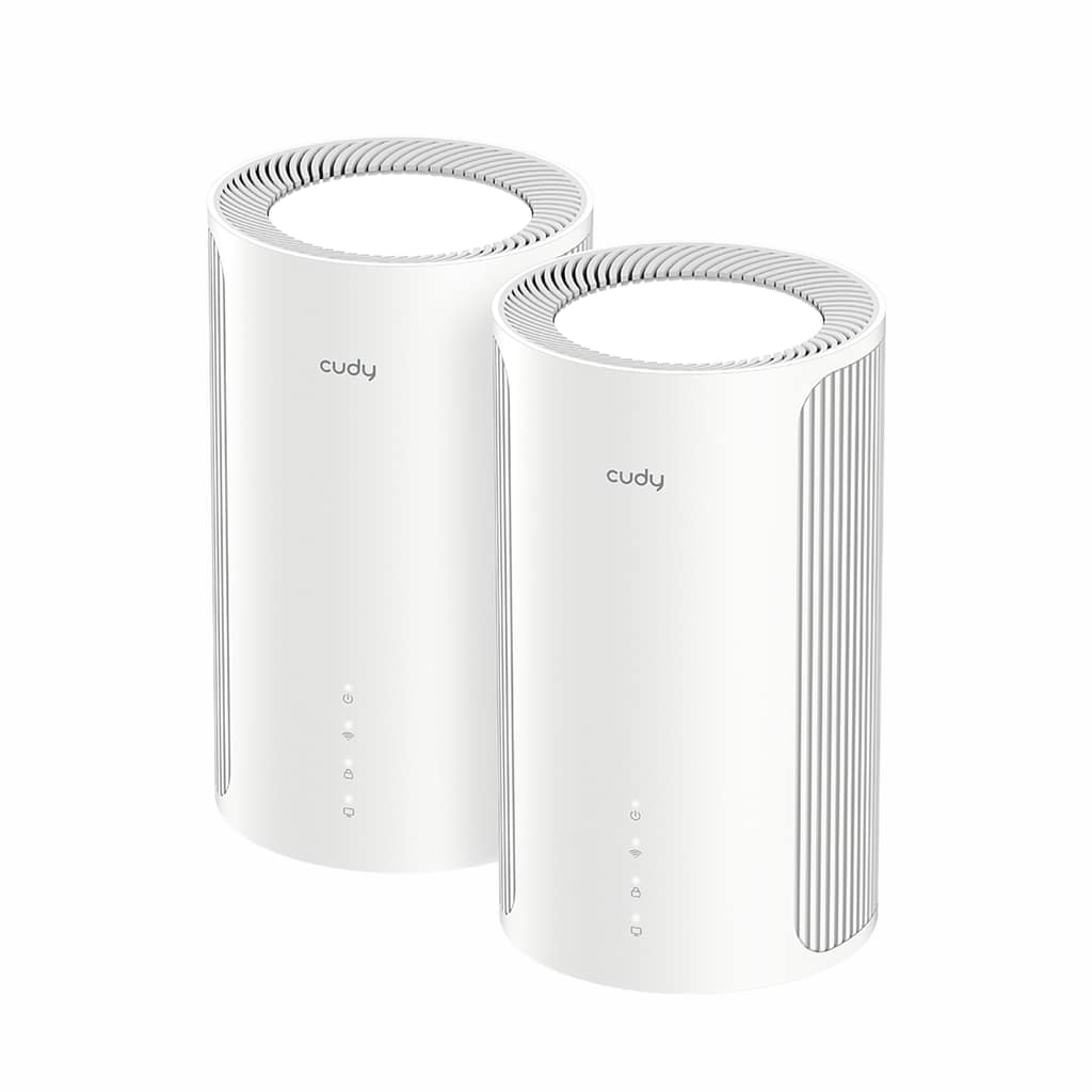 Cudy BE11000 Wi-Fi7 Tri-band Mesh Wi-Fi System - 2 Pack