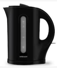Mellerware Tugela 1.7L Black Cordless Plastic Kettle
